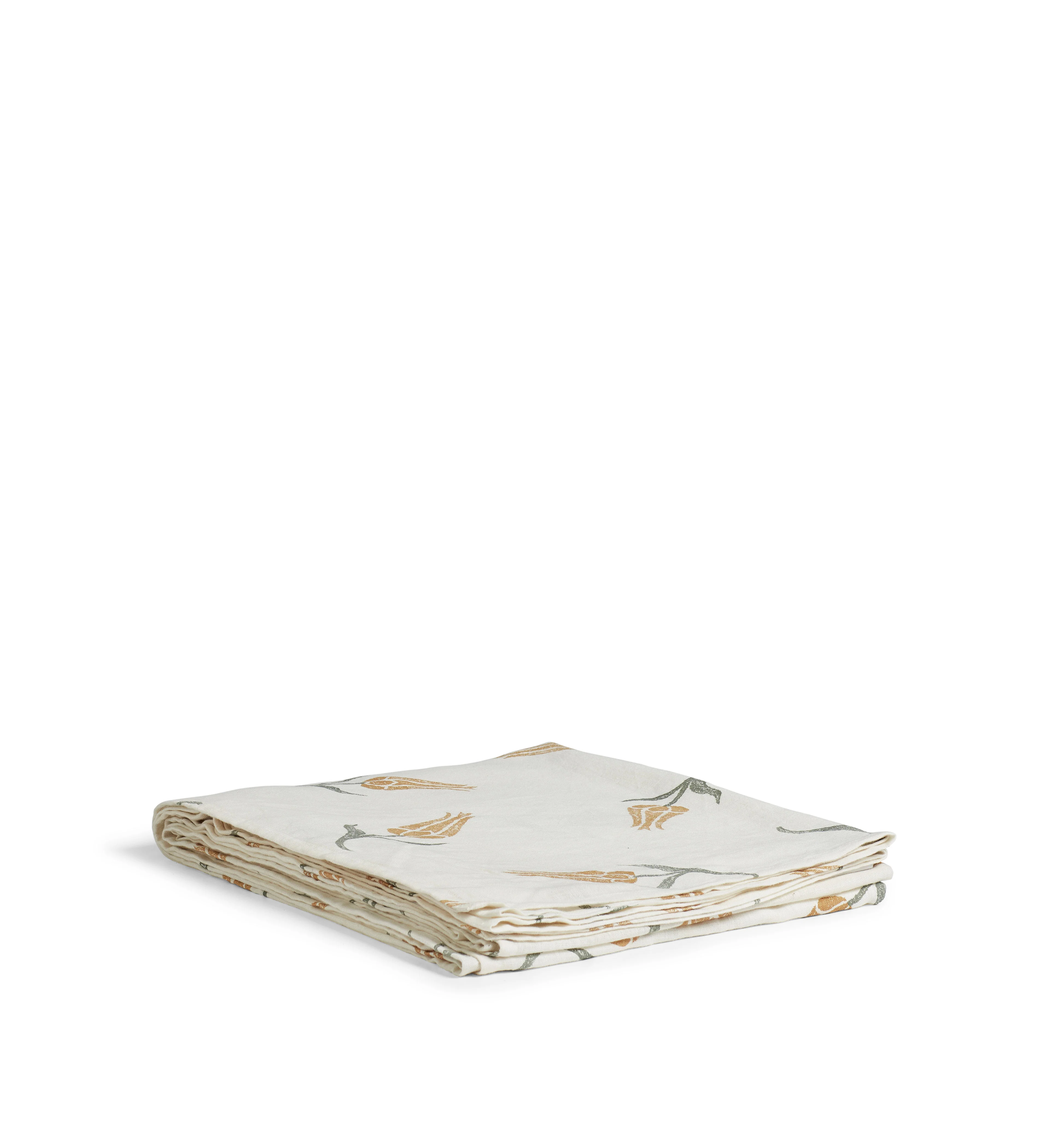 Tulipe Tablecloth – Ochre
