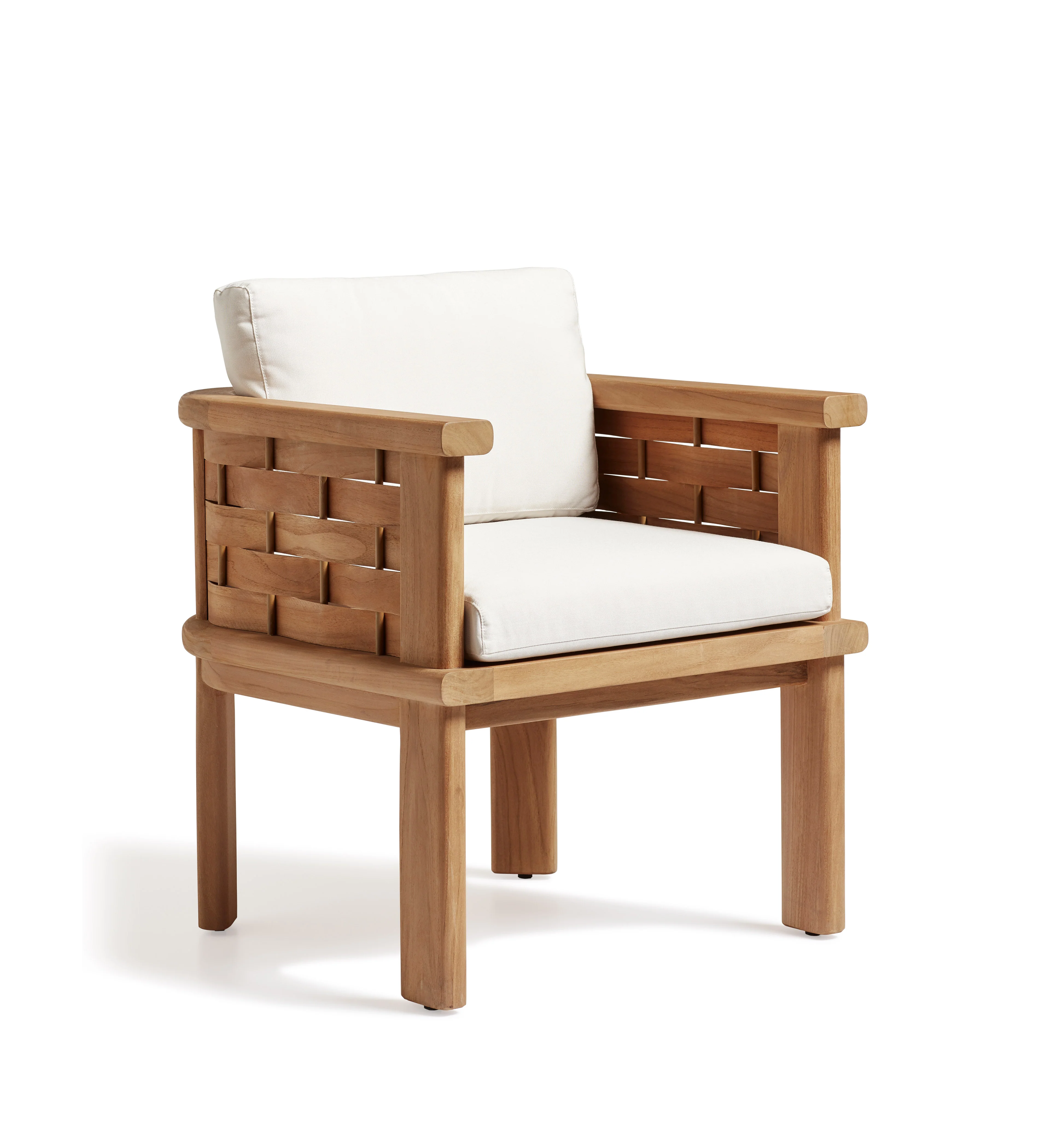 Verdandi Garden Dining Chair – Natural Teak