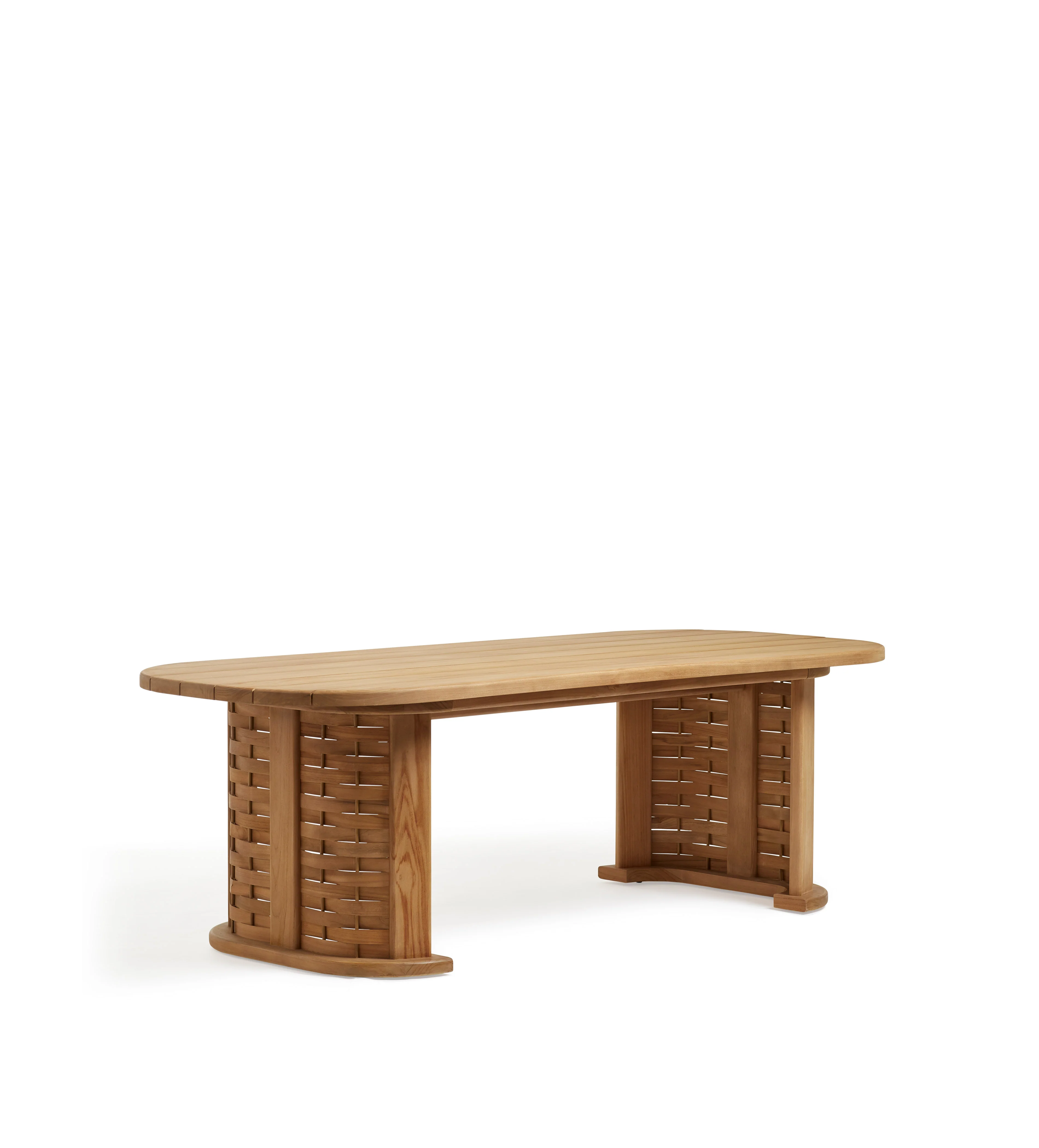 Verdandi Garden Dining Table – Natural Teak
