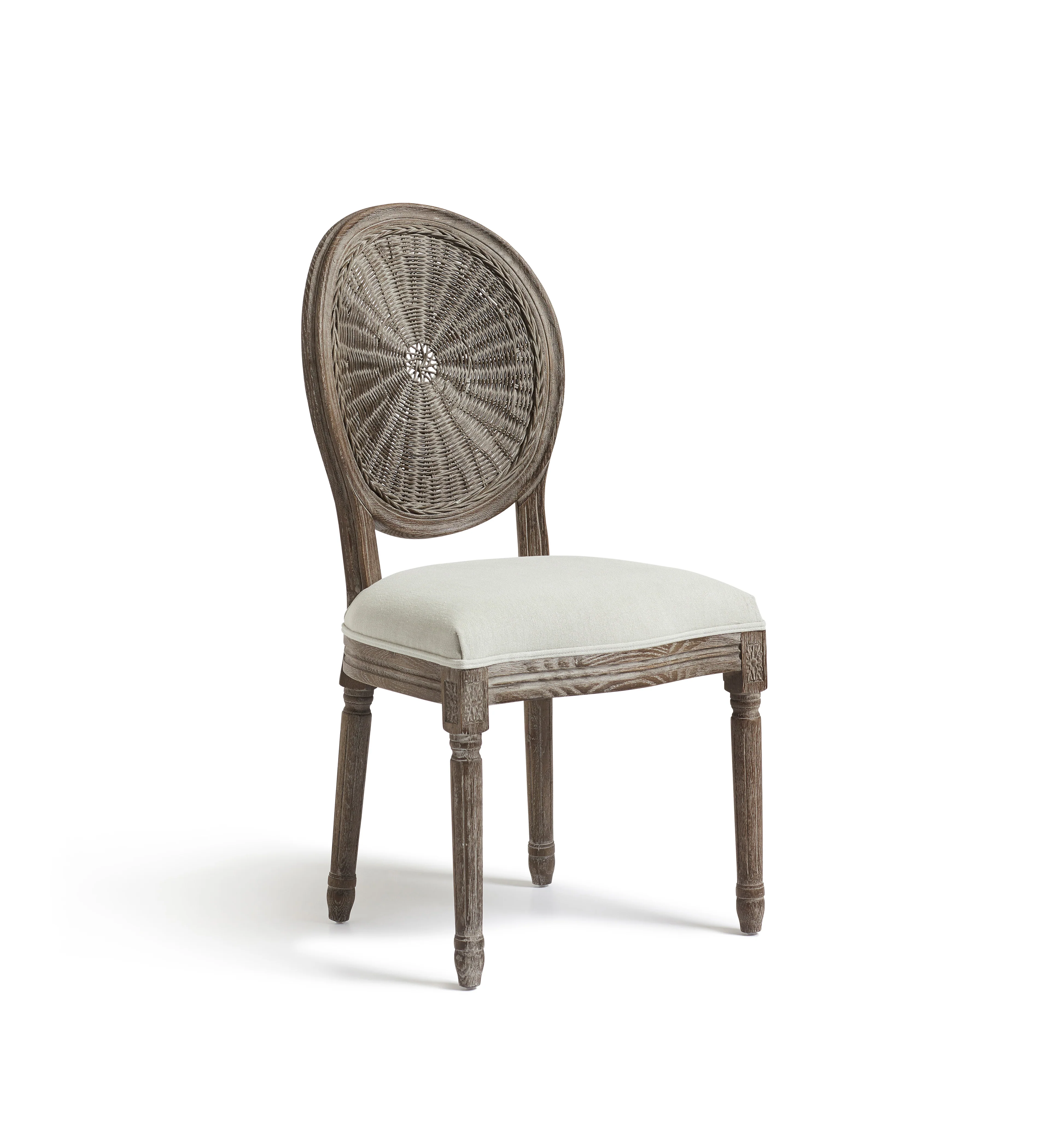 Washakie Linen Dining Chair – Stonewashed Eau de Nil