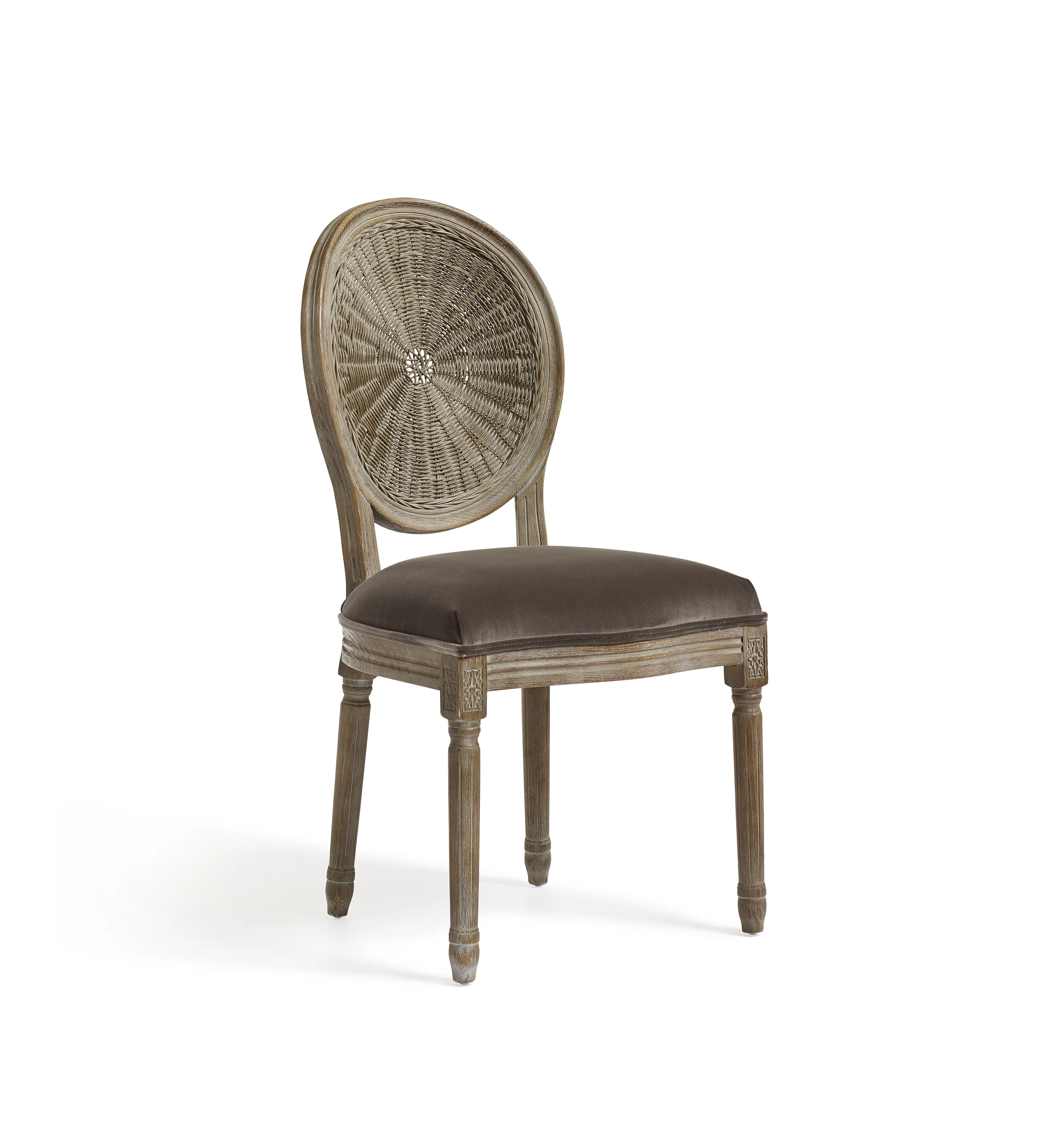 Washakie Velvet Dining Chair – Truffle