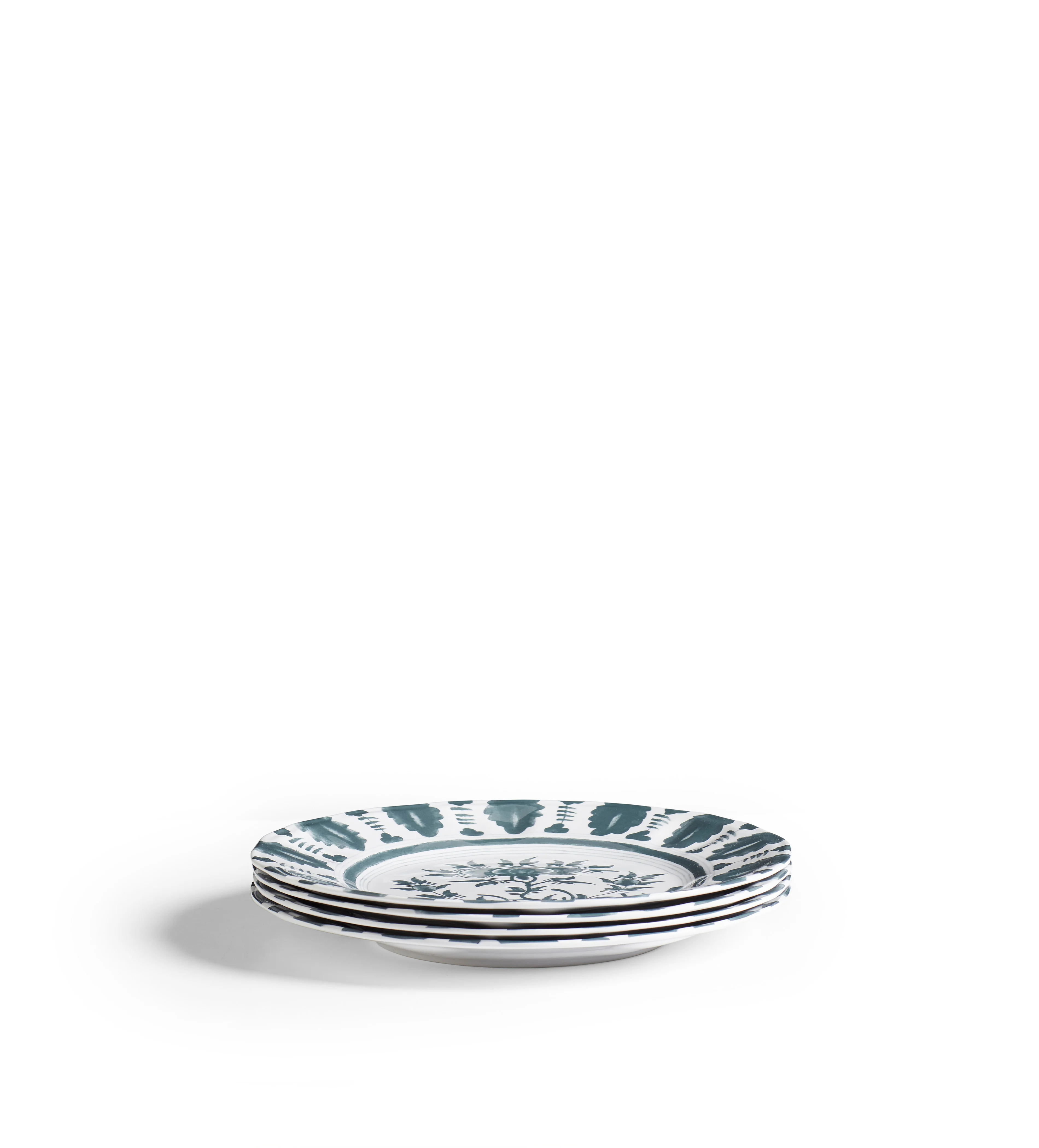 Yuhua Dinner Plates – Set of Four – Air Force Blue