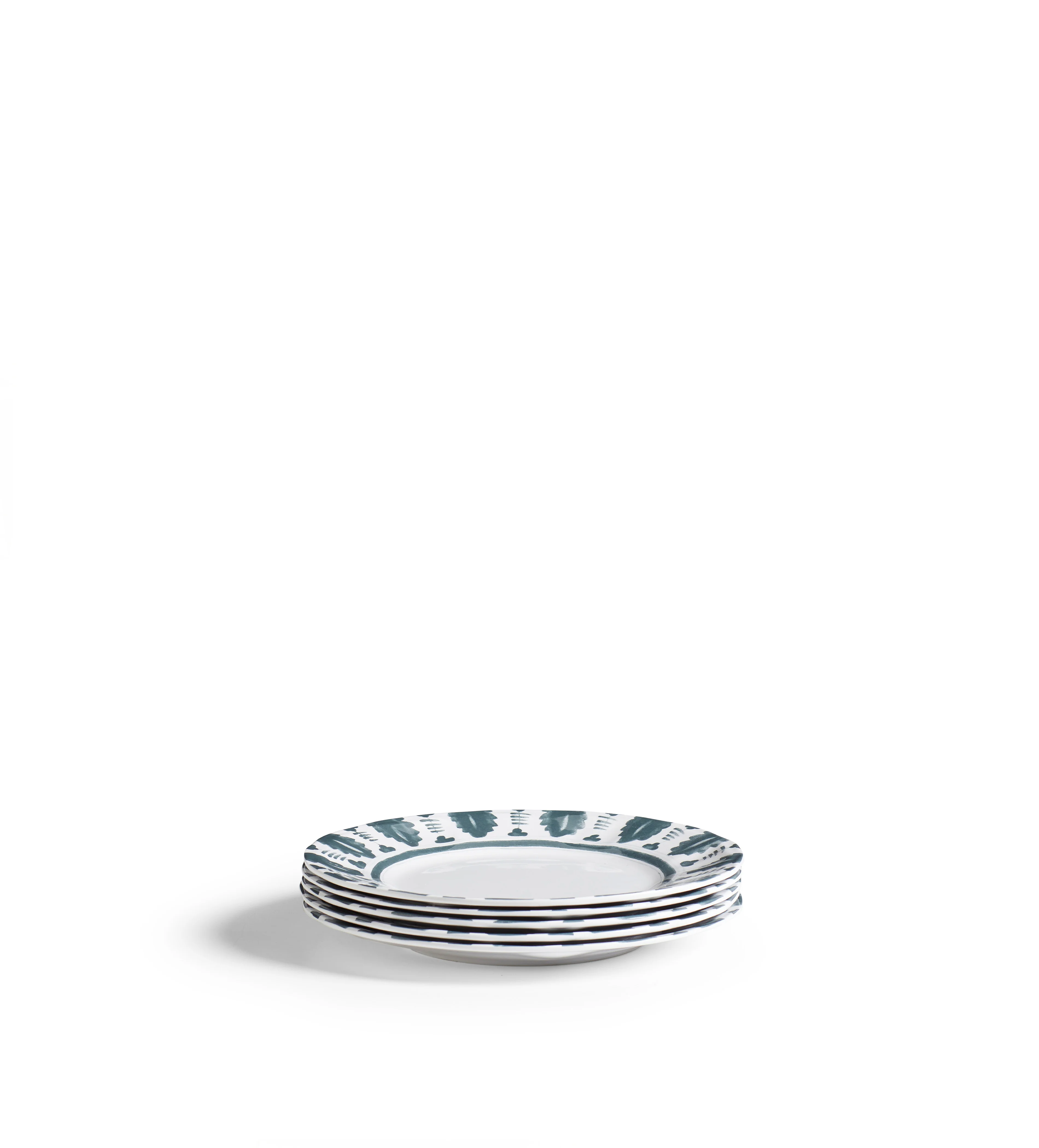 Yuhua Side Plates – Set of Four – Air Force Blue